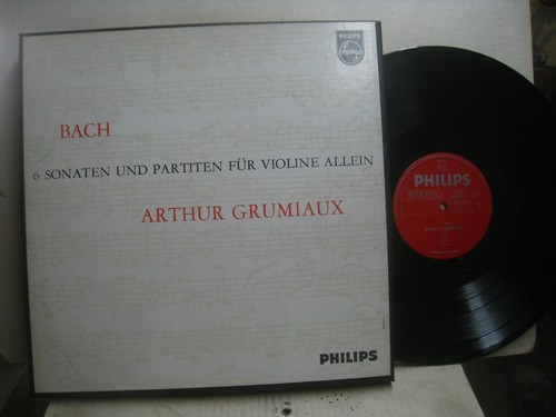 Bach sonatas and - and, partitas