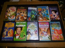 LOTTO 10 VHS DISNEY BIANCA E