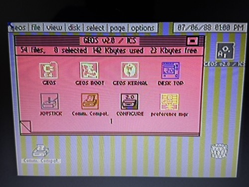Commodore c64c geos - ⭐️commodore,