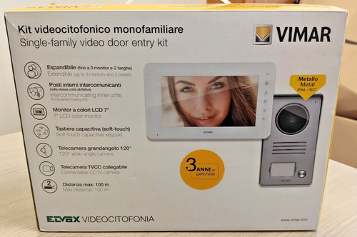 Kit videocitofono vimar elvox - kit,
