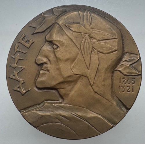 Russia medaglia dante - medaglia,