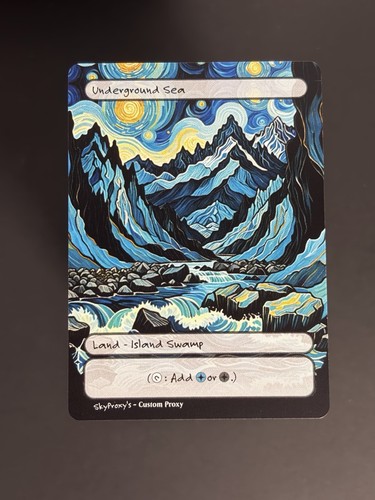 Mtg mare sotterraneo - -, stile