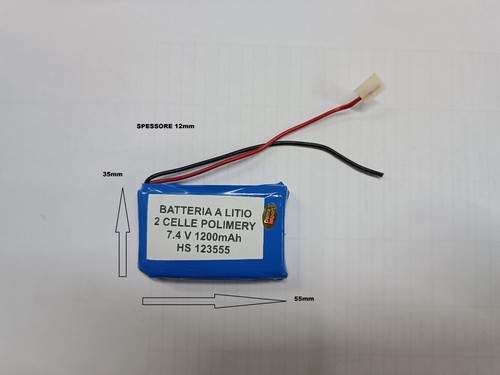 Batteria litio ricaricabile - litio,