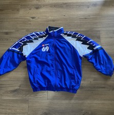 Giacchetto Da Baseball Impermeabile Sportivo In Extenso Completa di cappuccio L.