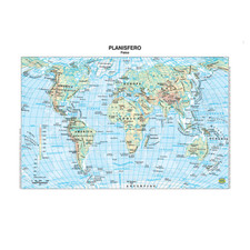 CARTA GEOGRAFICA MONDO -