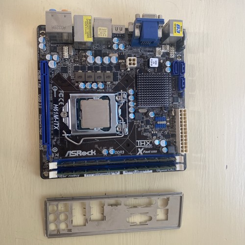 Carte mère asrock h61m - h61m-itx, +