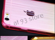 Custodia morbida ultra sottile antiurto spazzolata per Apple iPhone 5 5s 6 6s 6plus