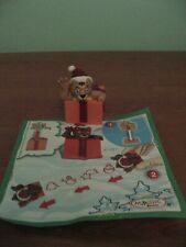 Sorpresa Kinder Maxi Natale 2011 "Orsetto su pacco regalo/timbro" DC-25N-1