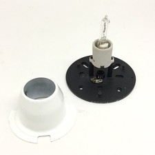 APPLIQUE VINTAGE FLOS GIOVI 1210 LAMPADA BASE PORTALAMPADA LAMP WHITE