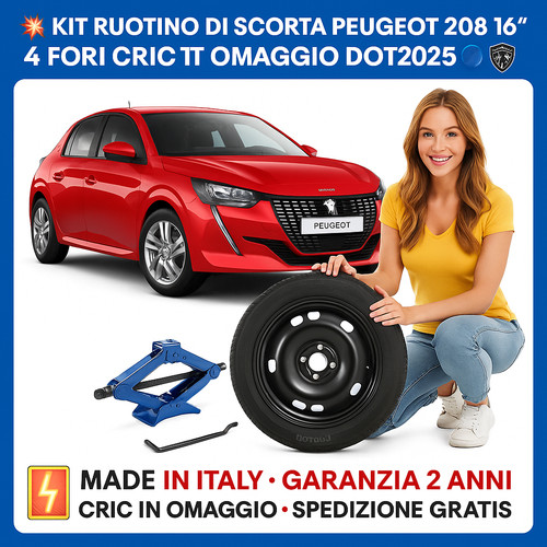 Ruotino scorta 16 per - ruotino,