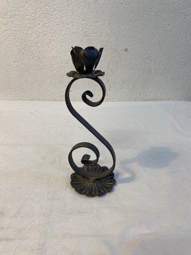 Porta candele ferro - porta, battuto