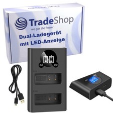 Trade-Shop Doppio USB-C LCD