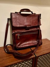 The Bridge® borsa vintage in cuoio uomo con tracolla Made in Italy