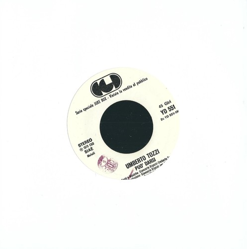 Disco giri - disco, 45