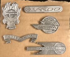 SET 5 SPILLE IN METALLO HARLEY-DAVIDSON MOTO BIKER