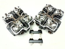 COPPIA TESTATE MOTORE CYLINDER HEADS PAIR HONDA VF 400 1984 NC13E