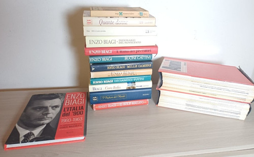 Lotto enzo biagi - enzo, libri