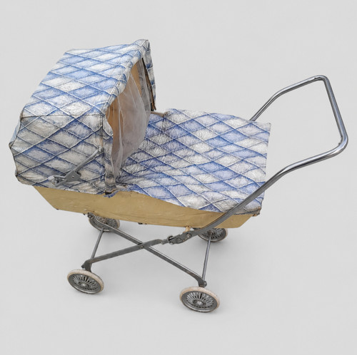Carrozzina bambole vintage - carrozzina,