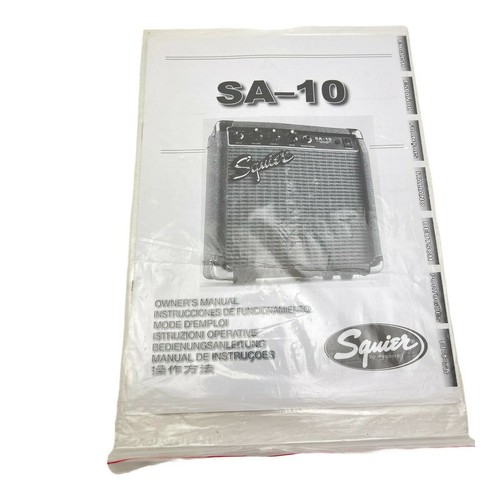 Squier fender 10 - squier, sa-10