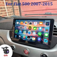 Android 14 Autoradio Per Fiat 500 2007-2015 Apple Carplay Navi RDS BT 64G Camera