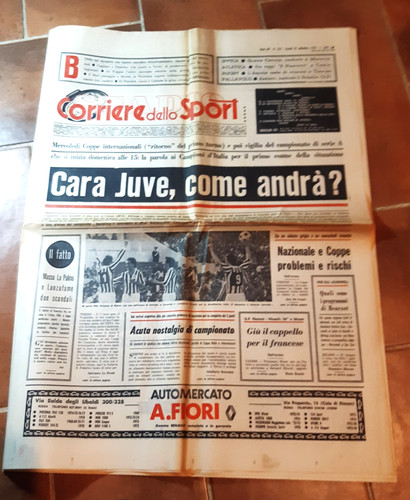 Corriere sport 1978 - sport, cara