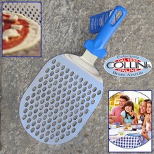 GI.METAL - Paletta ovale forata inox - Pane - pizza