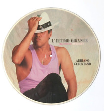 Adriano Celentano - L'Ultimo Gigante 12" Picture Disc 1st Press 1987 Raro