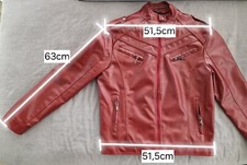 Giacca Biker Uomo Ecopelle