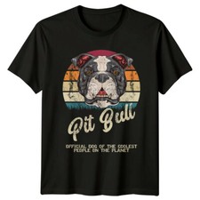 T-shirt Pit Bull ufficiale cane persone più cool grafica uomo donna