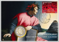 ITALIA BUSTA PNC 2021 - VII CENTENARIO DELLA MORTE DI DANTE ALIGHIERI