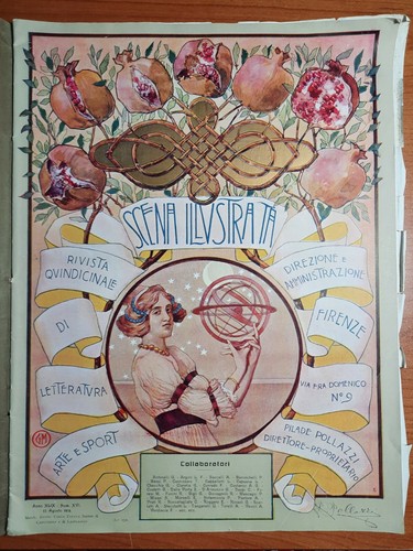Rivista scena illustrata - scena, n°