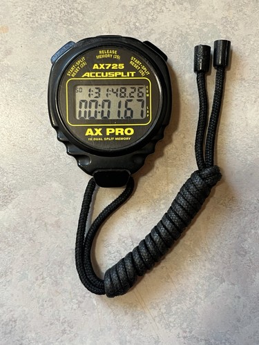Accusplit ax725 pro - accusplit,
