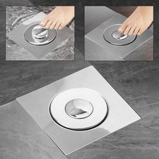 Bounce Design - Scarico A Pavimento Resistente Agli Odori, Con Pressa A Pedale