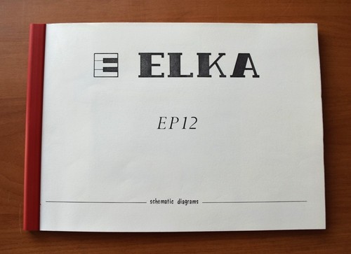 Elka ep12 service manual - service,