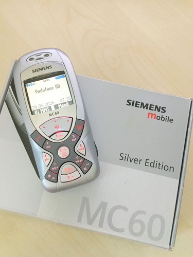 Siemens mc60 silver edition - silver,
