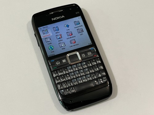 Nokia e71 nero - nero, sbloccato