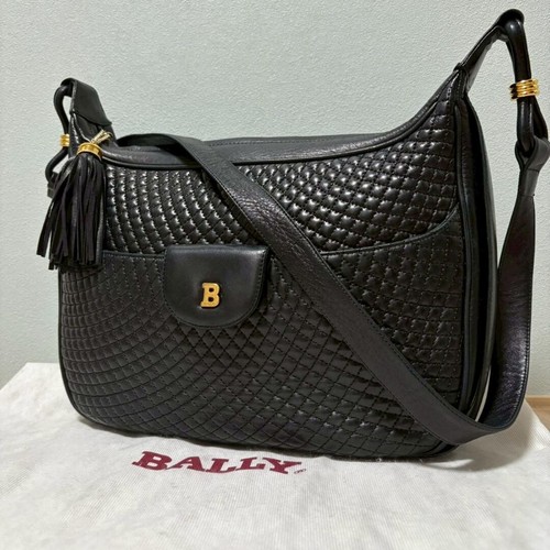 Borsa tracolla bally nera - a, in