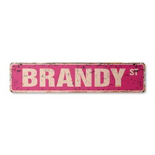 BRANDY Vintage Street Sign