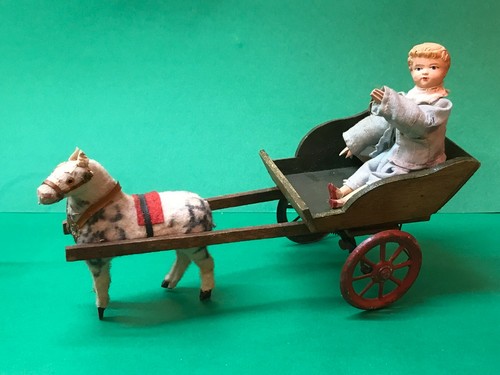 Calesse con bambino - , in