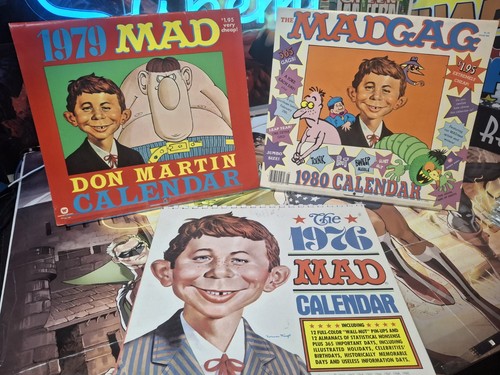 Lotto calendari rivista mad - rivista,