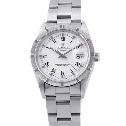 Rolex oyster perpetual date - date, 34