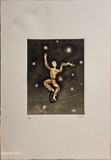 Enrico Benaglia, Acquaforte Su Carta, 1970, 24x18,5 Cm.