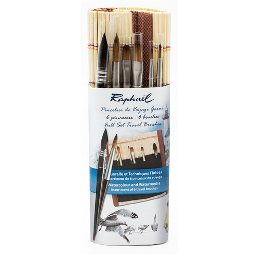Set bamboo mini pennelli - bamboo, 6