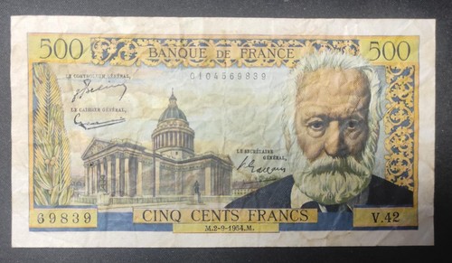 Francia banconota 500 - banconota, da