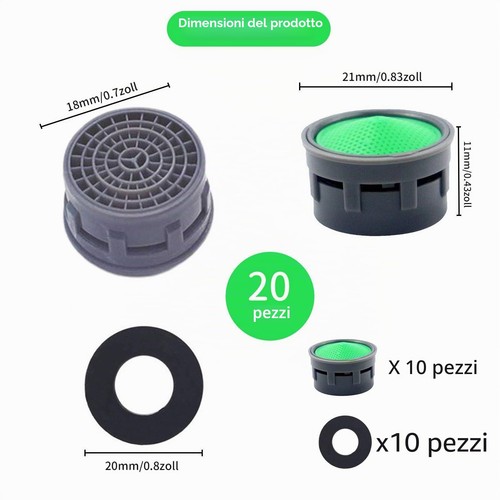 Set di 10 aeratori - 🚰,