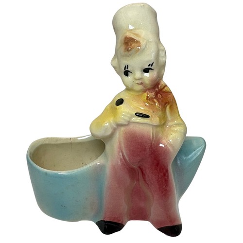 Statuina vintage ragazzo