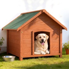 Cuccia per Cani in Legno da
