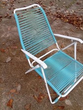 sedia a sdraio vintage