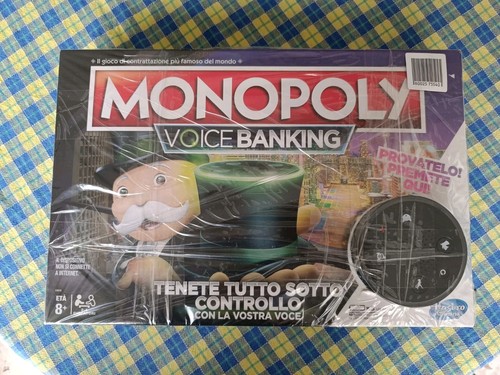 Monopoly voice banking hasbro - monopoly,