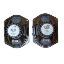 Coppia altoparlanti Hi-Fi 13 x 18 cm 30W a larga banda, montaggio posteriore 